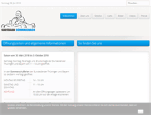 Tablet Screenshot of kartbahn-schwarzbach.de